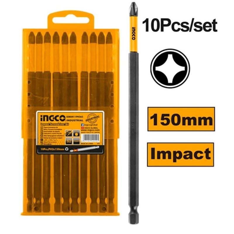 Набор бит для отверток İngco SDBIM11PH263 1/4