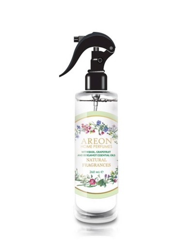 Aromatlaşdırıcı Areon Natural Fragrances Spray Basil, Grapefrut and Bergamont ASN02, 260 ml