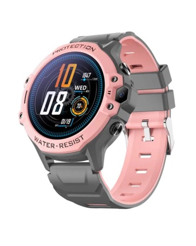 Uşaqlar üçün ağıllı saat Wonlex CT04 Pro Pink/Grey