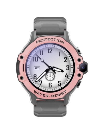 Uşaqlar üçün ağıllı saat Wonlex CT04 Pro Pink/Grey