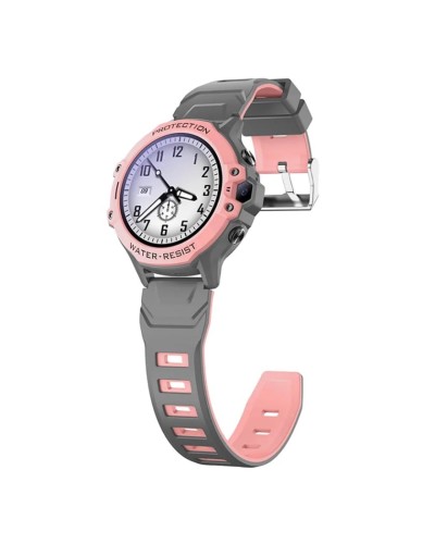 Uşaqlar üçün ağıllı saat Wonlex CT04 Pro Pink/Grey