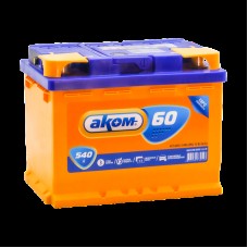 Avtomobil akkumulyatoru Akom 6CT-60VL 60Ah R+