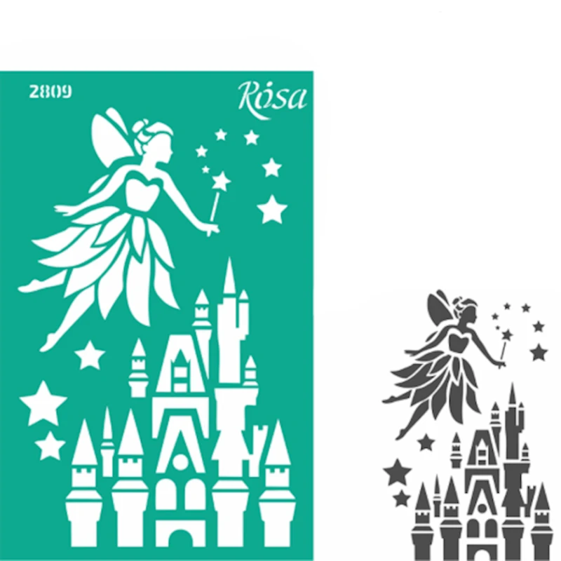 Трафарет самоклеящийся Rosa Talent, 13х20 см, №2809 Kids Трафарет самоклеящийся Rosa Talent, 13х20 см, №2809 Kids