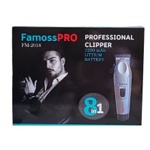 Saç kəsimi üçün cihaz Famoss Pro 2018 8in1 3200 mAh - FM_2018