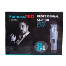 Saç kəsimi üçün cihaz Famoss Pro 2018 8in1 3200 mAh - FM_2018