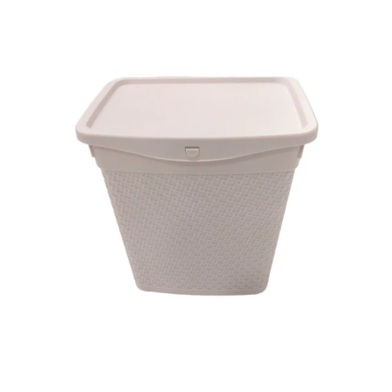 Контейнер для стирального порошка Lemon OP-AZ6, 23x19x24 см, розовый Контейнер для стирального порошка Lemon OP-AZ6, 23x19x24 см, розовый