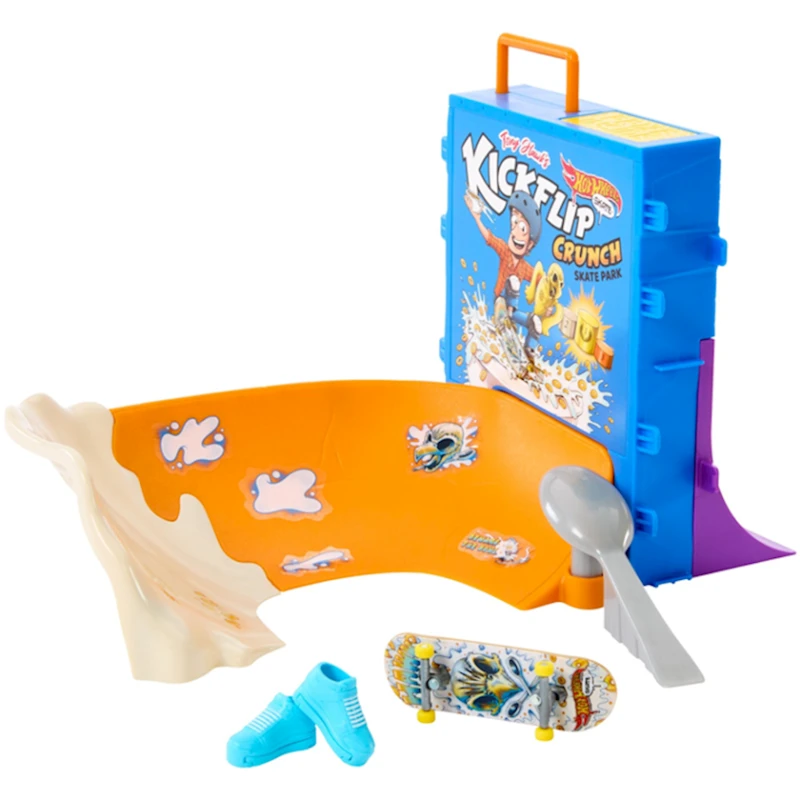 Игровой набор Mattel Hot Wheels Skate Tony Hawk Cereal HTP09 Игровой набор Mattel Hot Wheels Skate Tony Hawk Cereal HTP09