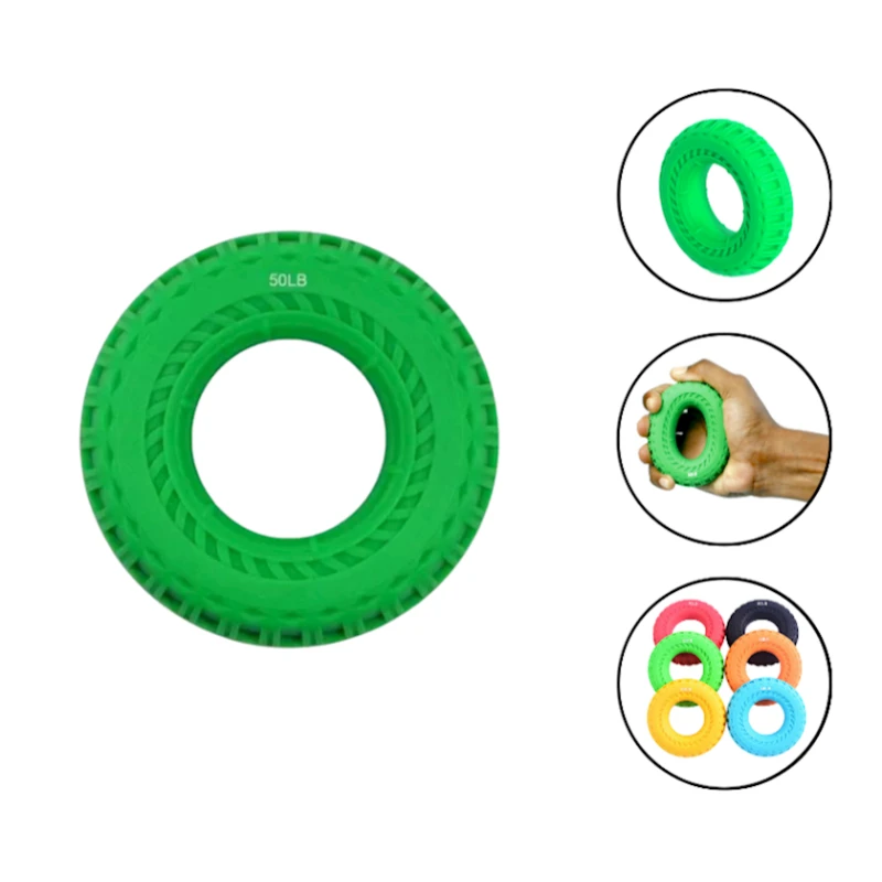 Кистевой эспандер Gymnic Zigzag 1135, силиконовый, 23 кг, зеленый Кистевой эспандер Gymnic Zigzag 1135, силиконовый, 23 кг, зеленый