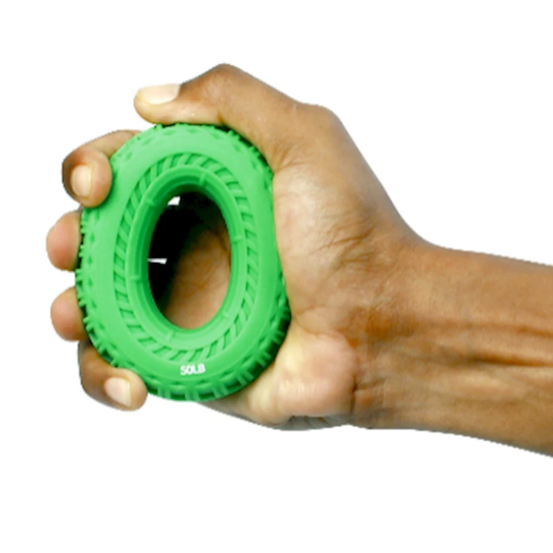 Кистевой эспандер Gymnic Zigzag 1135, силиконовый, 23 кг, зеленый Кистевой эспандер Gymnic Zigzag 1135, силиконовый, 23 кг, зеленый