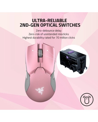 Siçan Razer Viper Ultimate Quartz + Charging Dock