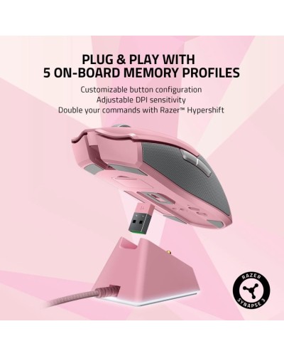 Siçan Razer Viper Ultimate Quartz + Charging Dock