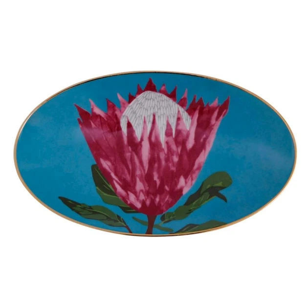 Тарелка Porland Africa 04ALM005832, фарфор, разноцветная, 24 см