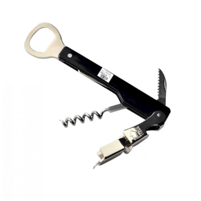 Многофункциональная открывалка Svanera 7005NCS, нержавеющая сталь, черная