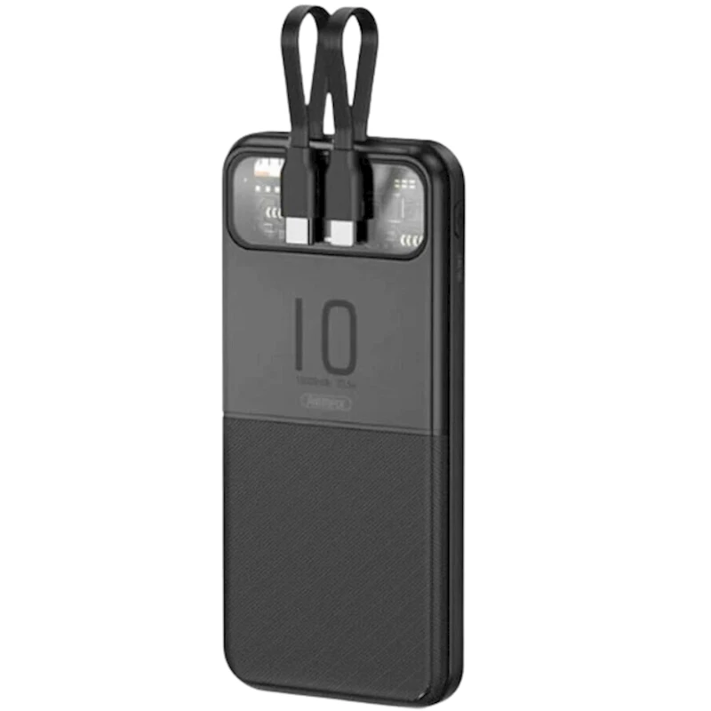 Xarici akkumulyator Remax RPP-619 10000mAh Black Xarici akkumulyator Remax RPP-619 10000mAh Black