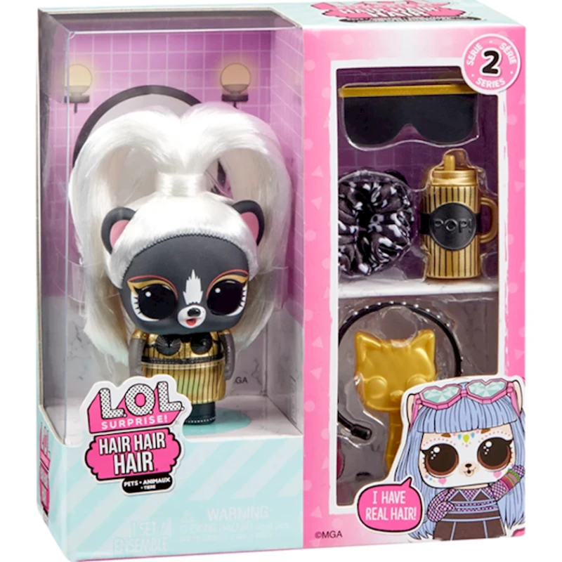 Кукла-питомец MGA L.O.L. Surprise! Hair Hair Hair Pets Series 2 584469EUC, товар в ассортименте Кукла-питомец MGA L.O.L. Surprise! Hair Hair Hair Pets Series 2 584469EUC, товар в ассортименте