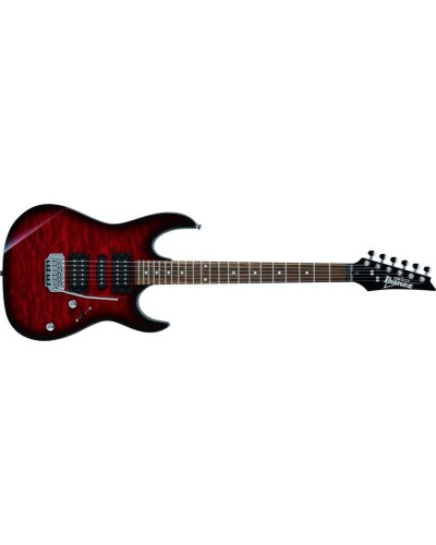 Elektrik gitara İbanez GRX70QA TRB, cökə/ağcaqayın, palisandr, qırmızı - GRX70QA TRB