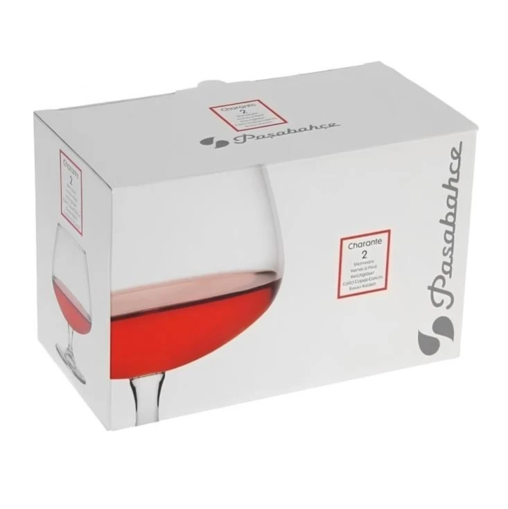 Набор бокалов Paşabahçe Charante, стекло, прозрачный, 440 мл, 2 шт Набор бокалов Paşabahçe Charante, стекло, прозрачный, 440 мл, 2 шт