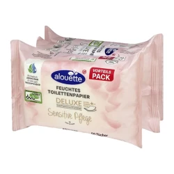 Nəm tualet kağızı dəsti Alouette Sensitiv 3 paket x 50 əd