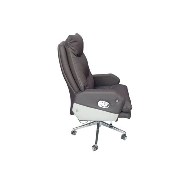 Офисное кресло 502, экокожа, серая Офисное кресло 502, экокожа, серая