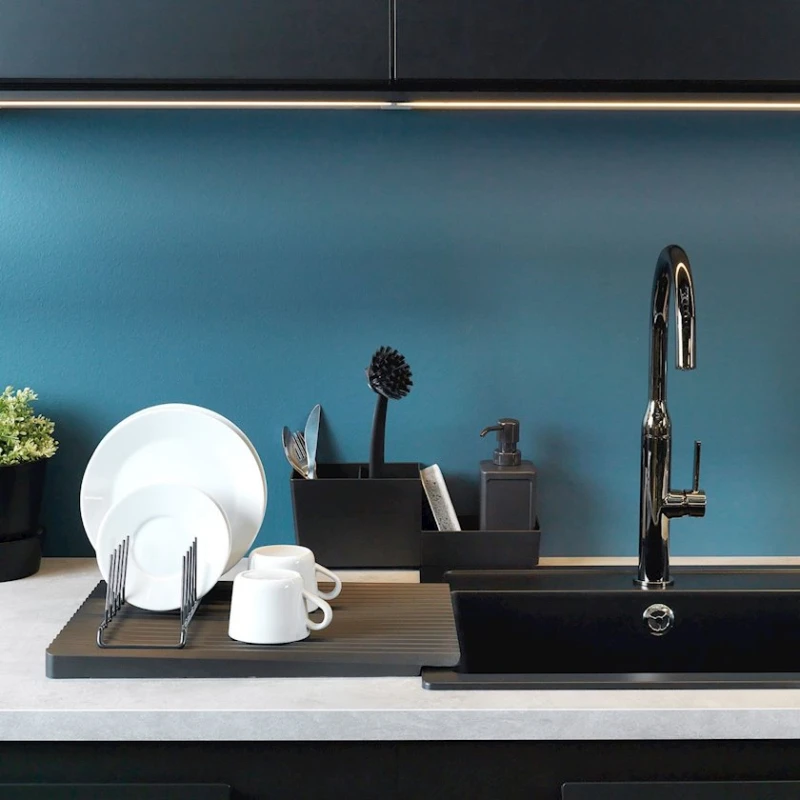 Дозатор для жидкого мыла IKEA RINNIG, серый, 450 мл Дозатор для жидкого мыла IKEA RINNIG, серый, 450 мл