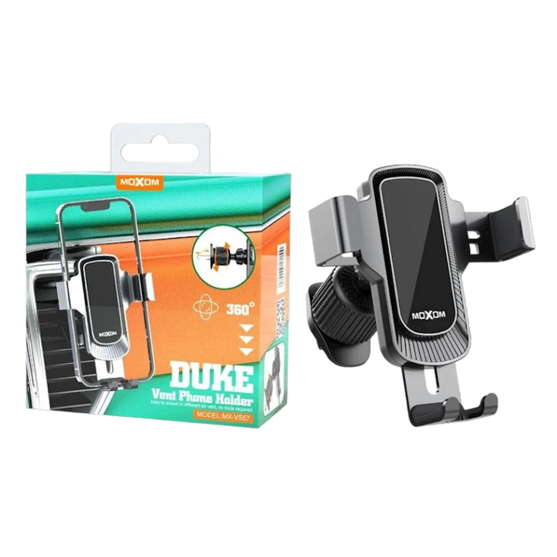 Автомобильный держатель для телефона Moxom MX-VS57 Black Автомобильный держатель для телефона Moxom MX-VS57 Black