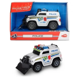 Машинка Dickie Toys Полиция со светом и звуком, белая