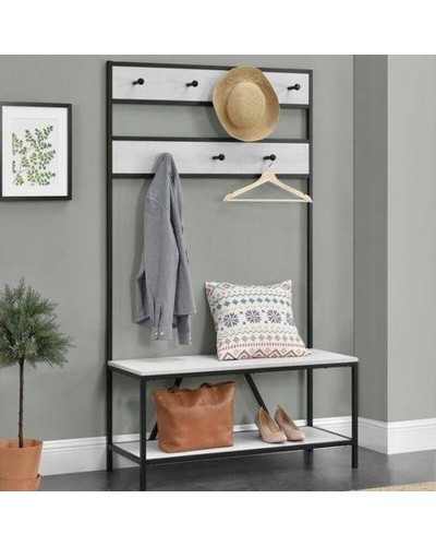 Asılqan LH White, LDSP, 180x40x120 sm, ağ