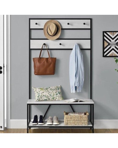 Asılqan LH White, LDSP, 180x40x120 sm, ağ