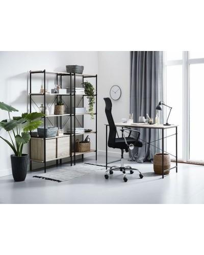 Ofis kreslosu JYSK Billum, 63x109/119x61 sm, qara
