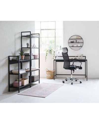 Ofis kreslosu JYSK Billum, 63x109/119x61 sm, qara