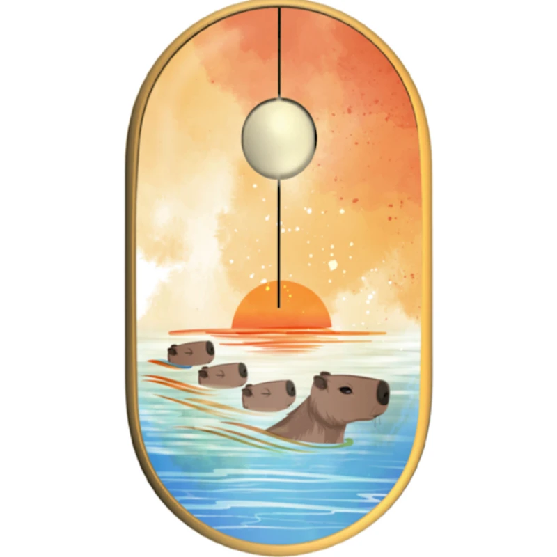 Мышь 2E MF300 Capybara Sunset Silent WL BT Yellow (2E-MF300WCAPIBARAYW) Мышь 2E MF300 Capybara Sunset Silent WL BT Yellow (2E-MF300WCAPIBARAYW)