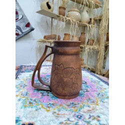 Глиняный графин 270000028, 750 мл, коричневый Глиняный графин 270000028, 750 мл, коричневый