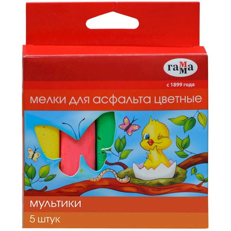 Asfalt üzərində rəsm çəkmə üçün tabaşirlər 