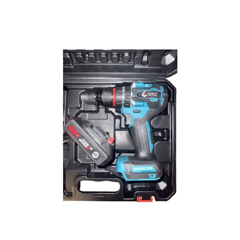 Шуруповерт аккумуляторный Carlsson 48V, Blue/Black