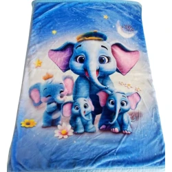 Покрывало детское MM tekstil MM-234, 100x140 см, велюр, разноцветное Покрывало детское MM tekstil MM-234, 100x140 см, велюр, разноцветное