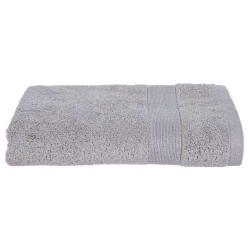 Банное полотенце Atmosphera, 70x130 см, хлопок, махровая, серо-коричневый