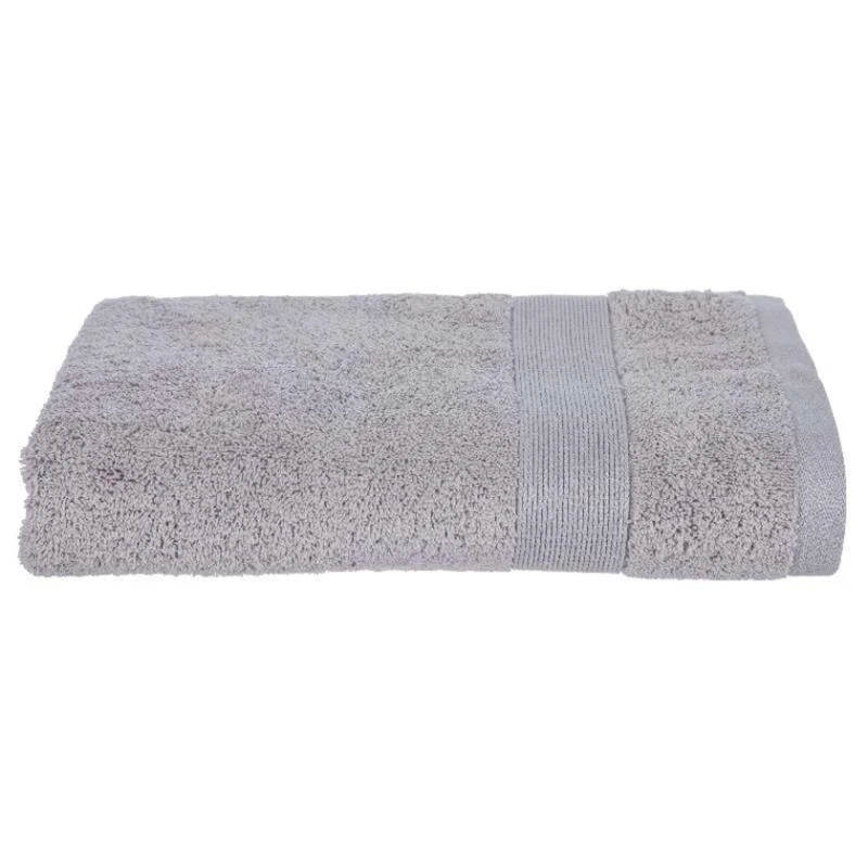 Банное полотенце Atmosphera, 70x130 см, хлопок, махровая, серо-коричневый Банное полотенце Atmosphera, 70x130 см, хлопок, махровая, серо-коричневый