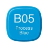 Маркер Copic Classic, B05, Process Blue, двусторонний, синий Маркер Copic Classic, B05, Process Blue, двусторонний, синий