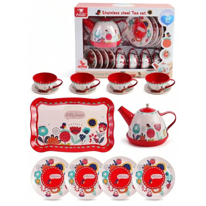Игрушечный чайный набор kadusi_0153 Игрушечный чайный набор kadusi_0153