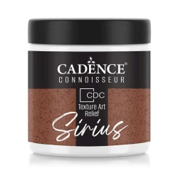 Акриловая паста Cadence Connoisseur Texture Art Relief Sirius, 250 мл