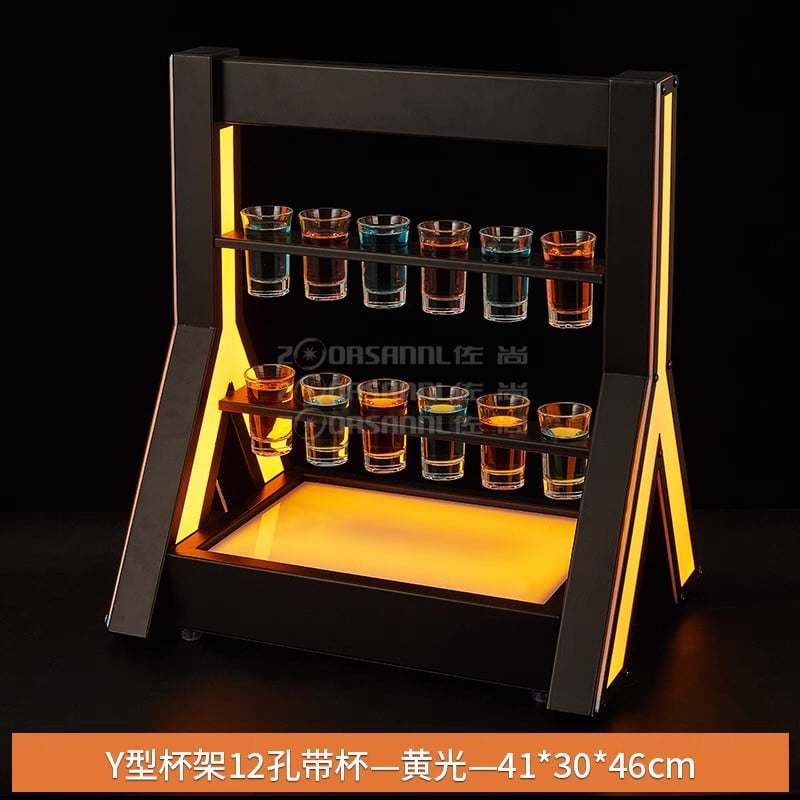 Qədəhlər və qədəhlər üçün xüsusi işıqlı qab Qədəhlər və qədəhlər üçün xüsusi işıqlı qab