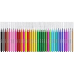 Фломастеры Гамма,Fiber Pens,Классические,смываемые,36 шт Фломастеры Гамма,Fiber Pens,Классические,смываемые,36 шт