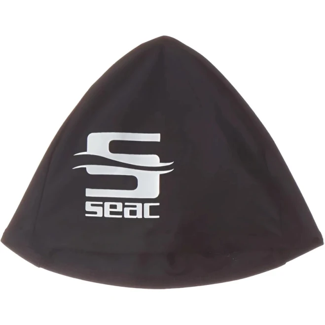 Шапочка для плавания Seac Sub AD, лайкра, черная