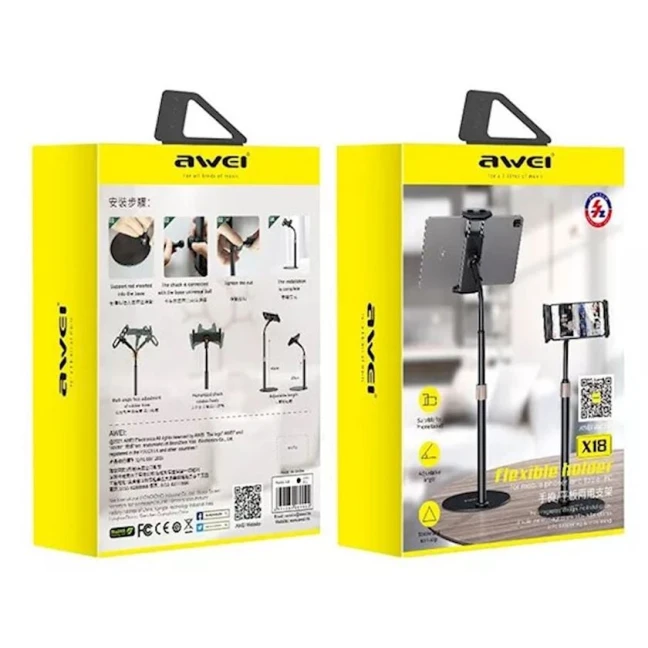 Настольный держатель Awei X18 Настольный держатель Awei X18