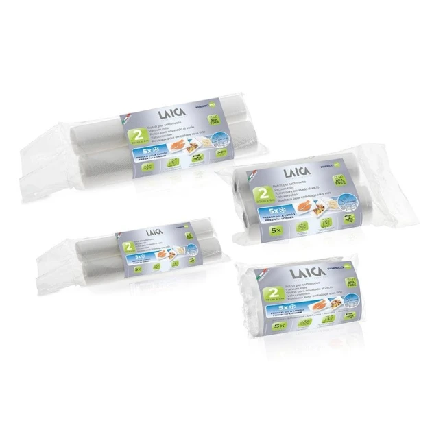 Рулоновые вакуумные пакеты Laica VT3509, 28x600 см, 2 шт Рулоновые вакуумные пакеты Laica VT3509, 28x600 см, 2 шт