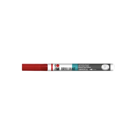 Davamlı marker Marabu 0.8 mm 125, Cherry Red