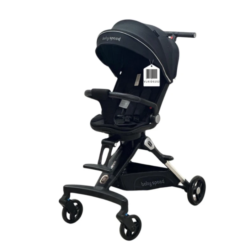 Детская коляска Baby Speed VL-KIDS-152, черная