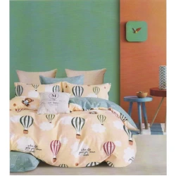 Комплект детского постельного белья First Home ET-1349, пододеяльник 160x220 см, простыня 160x240 см, наволочка 50х70 см, односпальный, разноцветный Комплект детского постельного белья First Home ET-1349, пододеяльник 160x220 см, простыня 160x240 см, наволочка 50х70 см, односпальный, разноцветный