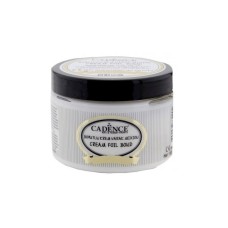 Zərvərəqin həcmli zərlənməsi üçün pasta-yapışqan Cadence Cream Foil Bond, 150 ml