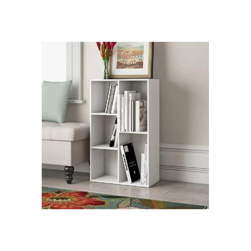 Полка Ev Plus Aden 12115521, ЛДСП, белая, 80x50x24 см